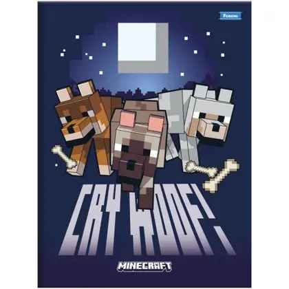 CADERNO BROCHURAO MINECRAFT